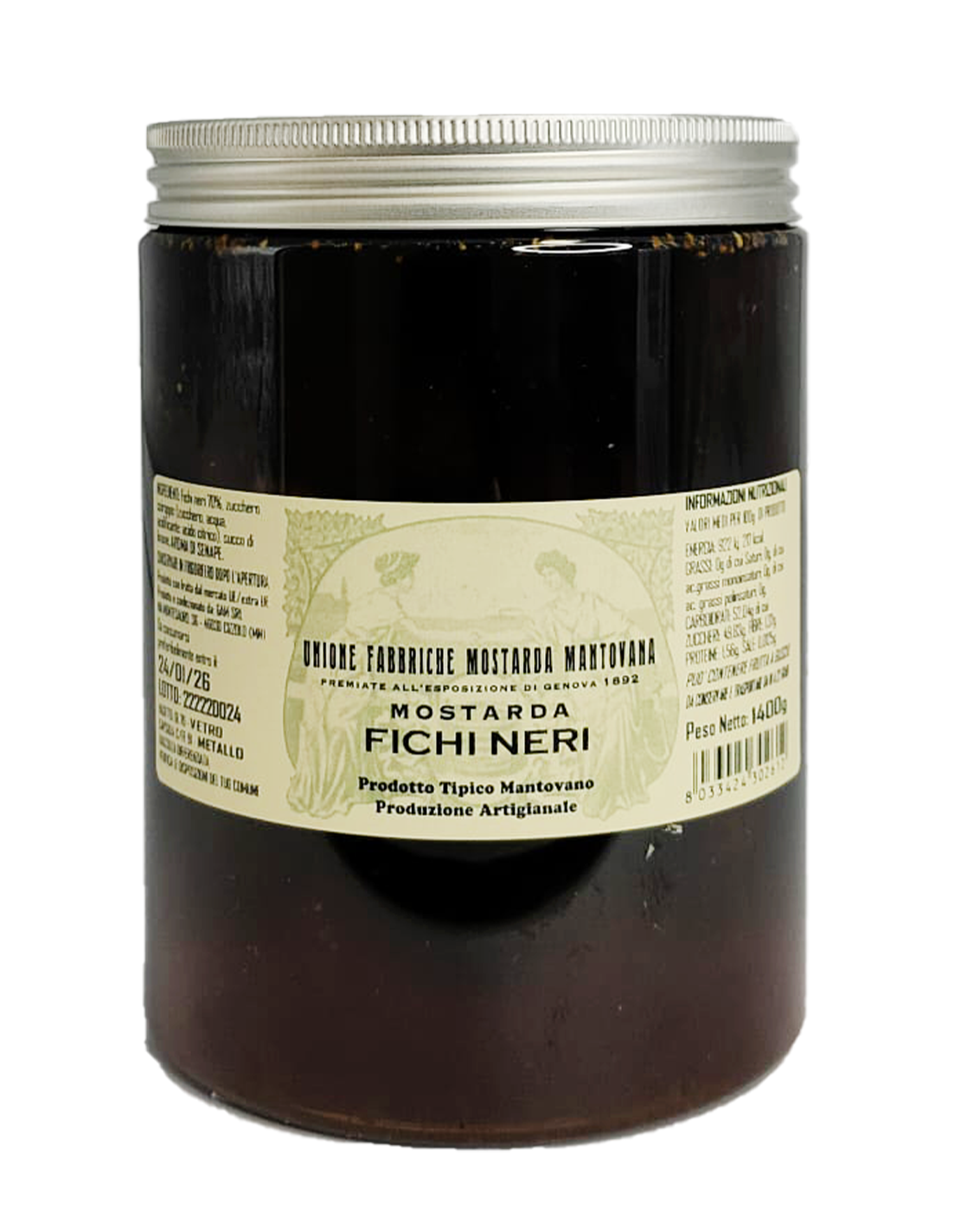 Mostarda di Fichi neri 1400g