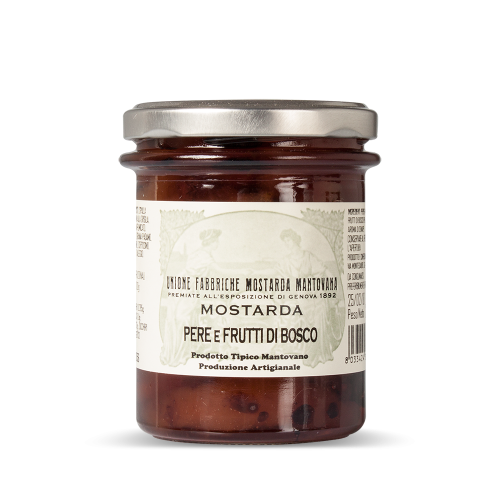 Pear and Berries Mostarda 240g